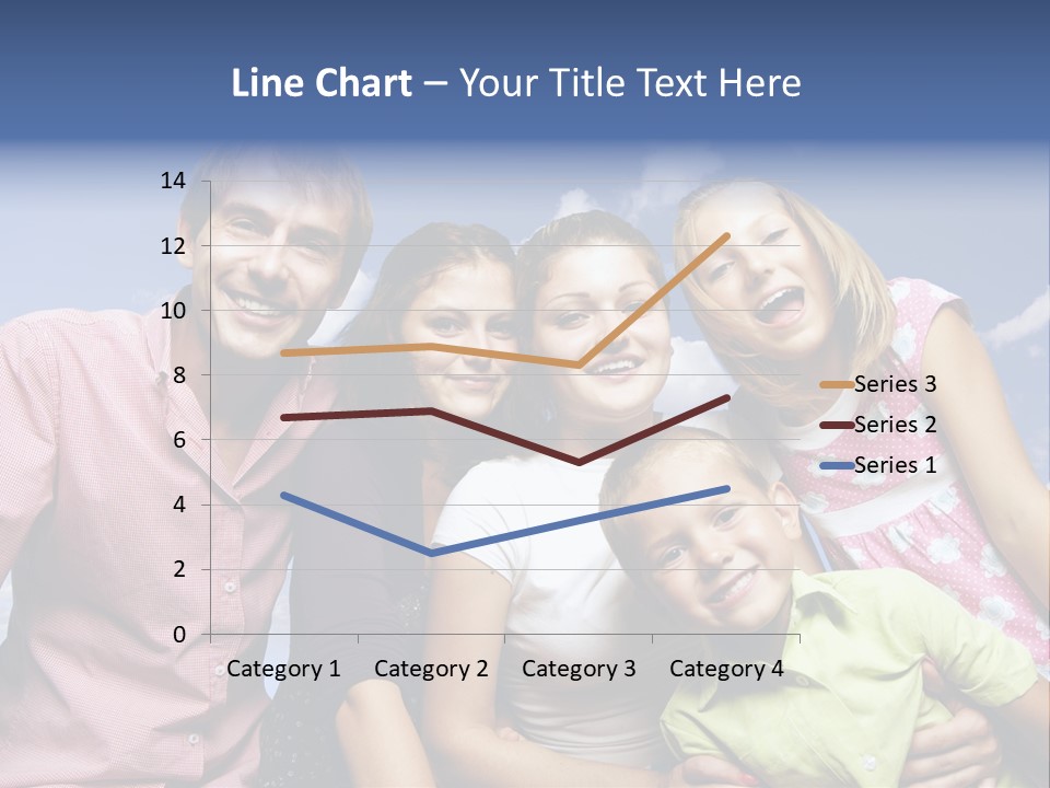 Concept Caucasian Baby PowerPoint Template