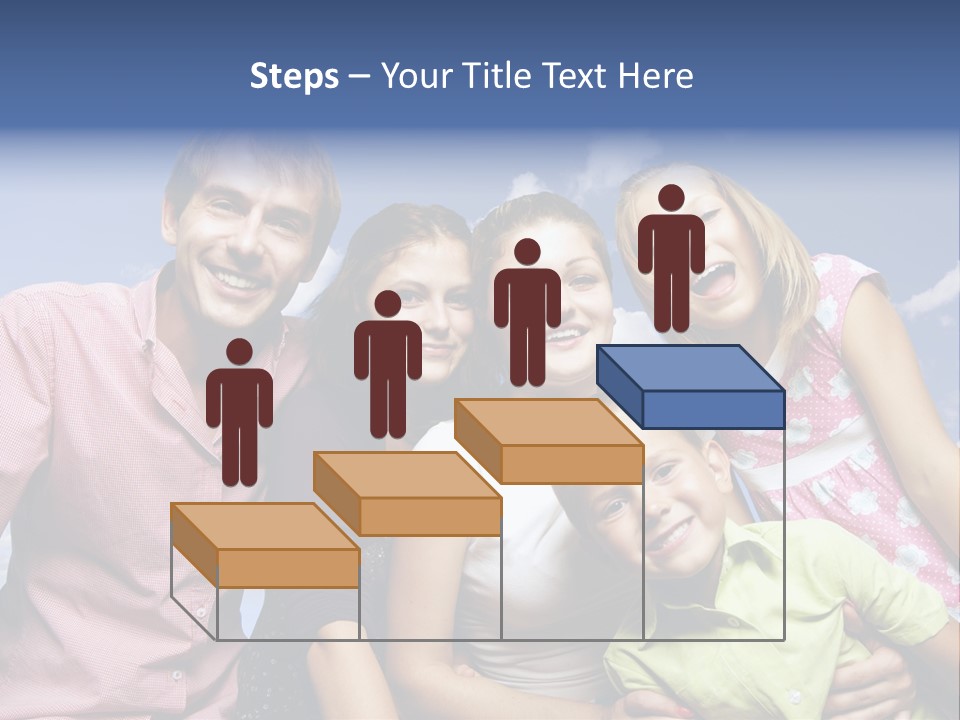 Concept Caucasian Baby PowerPoint Template