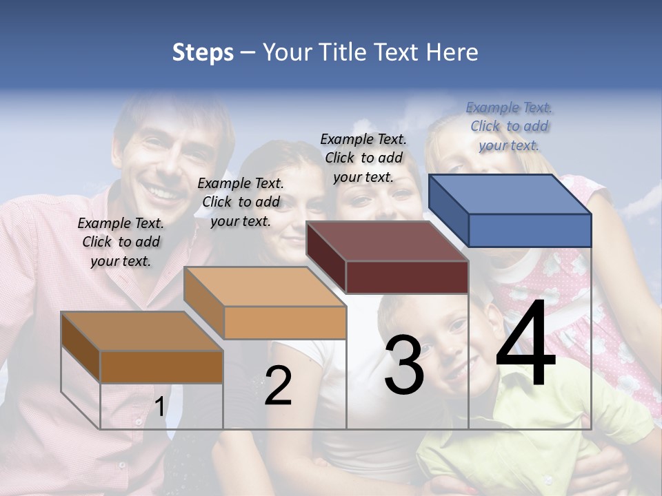 Concept Caucasian Baby PowerPoint Template