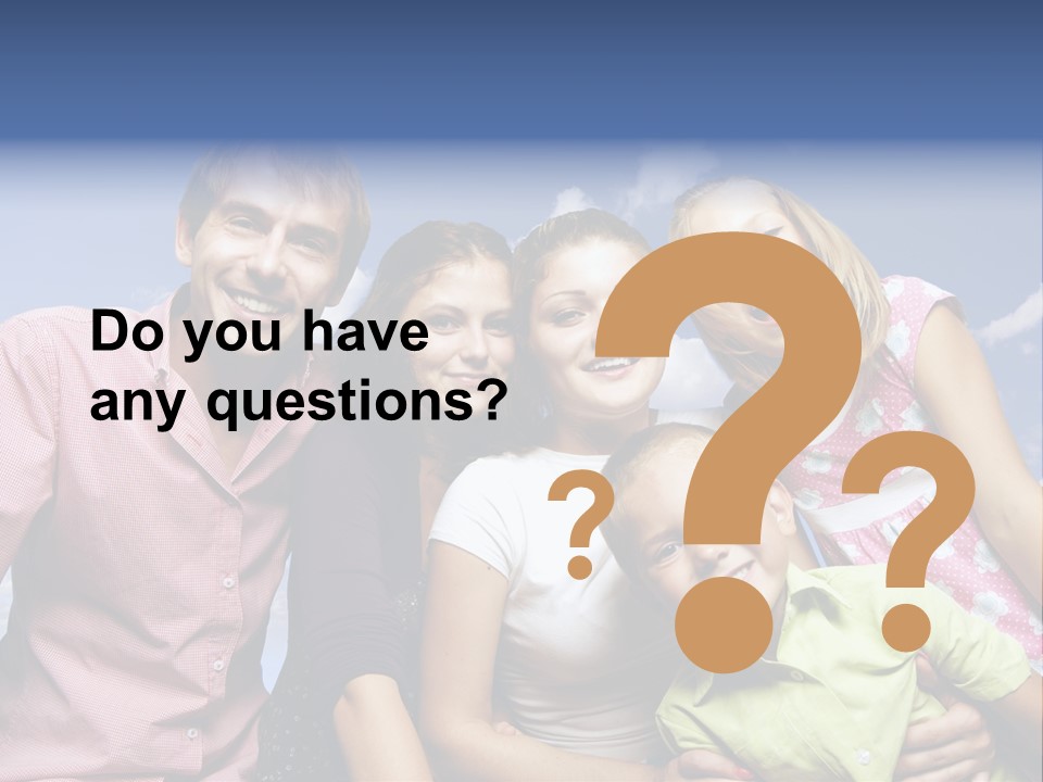 Concept Caucasian Baby PowerPoint Template