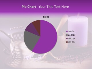 Salt Lavender Dark PowerPoint Template