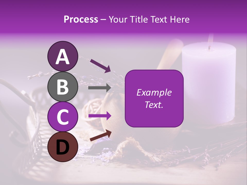 Salt Lavender Dark PowerPoint Template