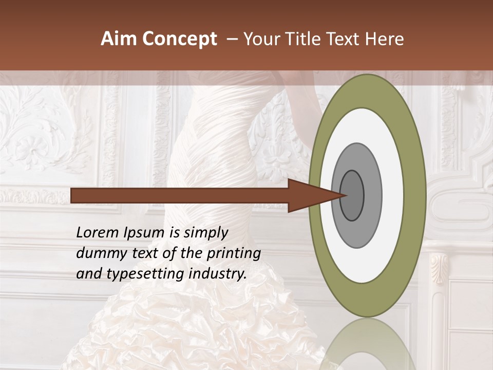 Sexuality Model Defiant PowerPoint Template