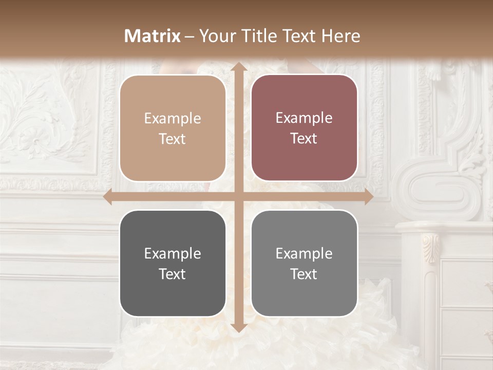 Boobs Emotion Pose PowerPoint Template