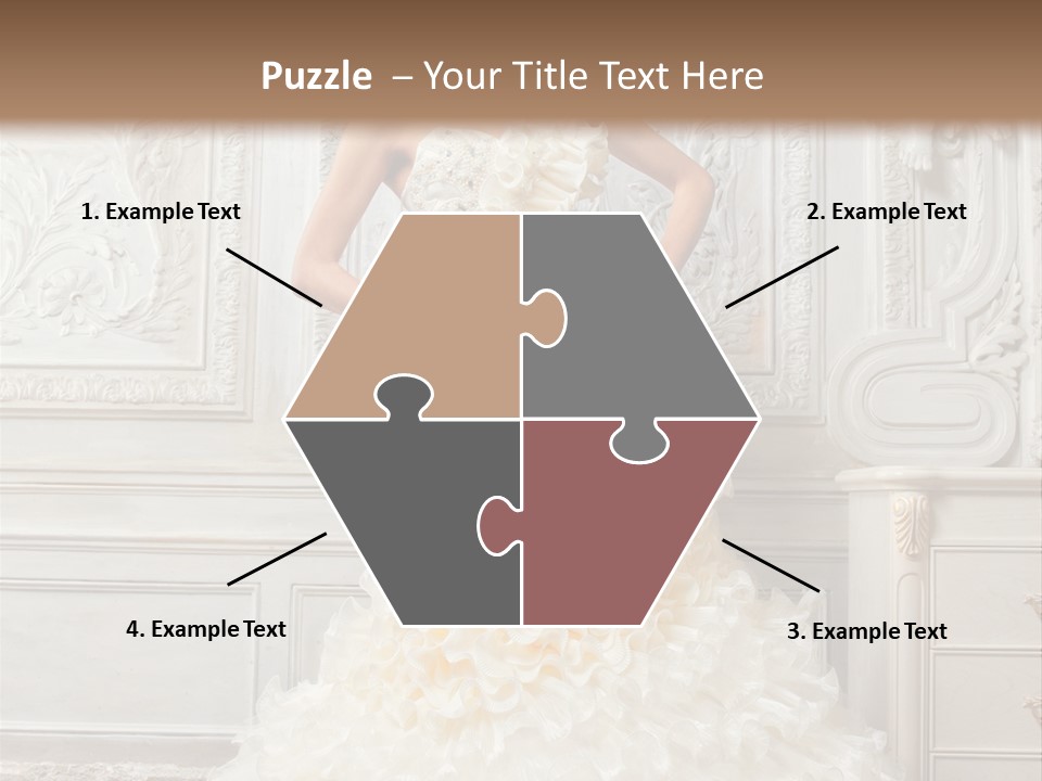 Boobs Emotion Pose PowerPoint Template