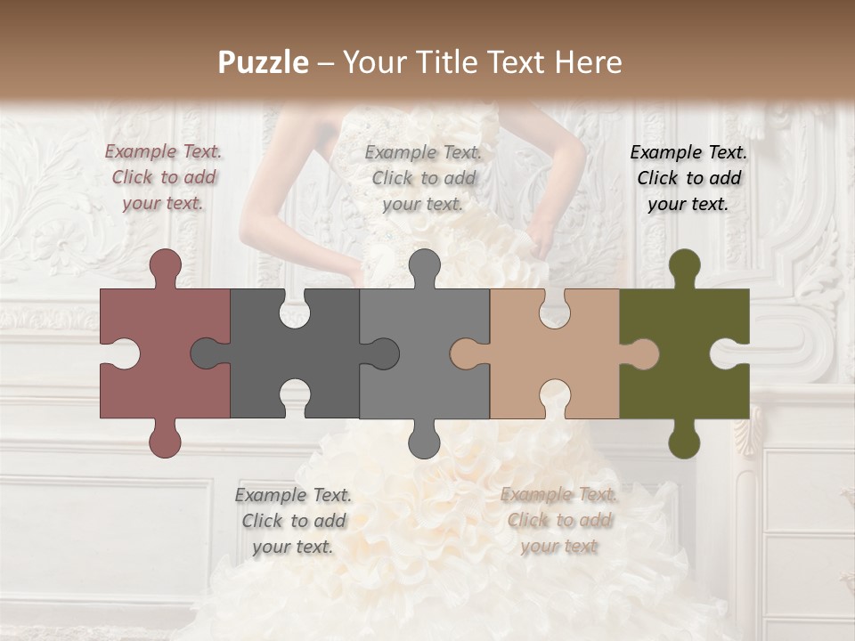 Boobs Emotion Pose PowerPoint Template