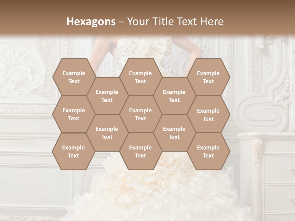 Boobs Emotion Pose PowerPoint Template