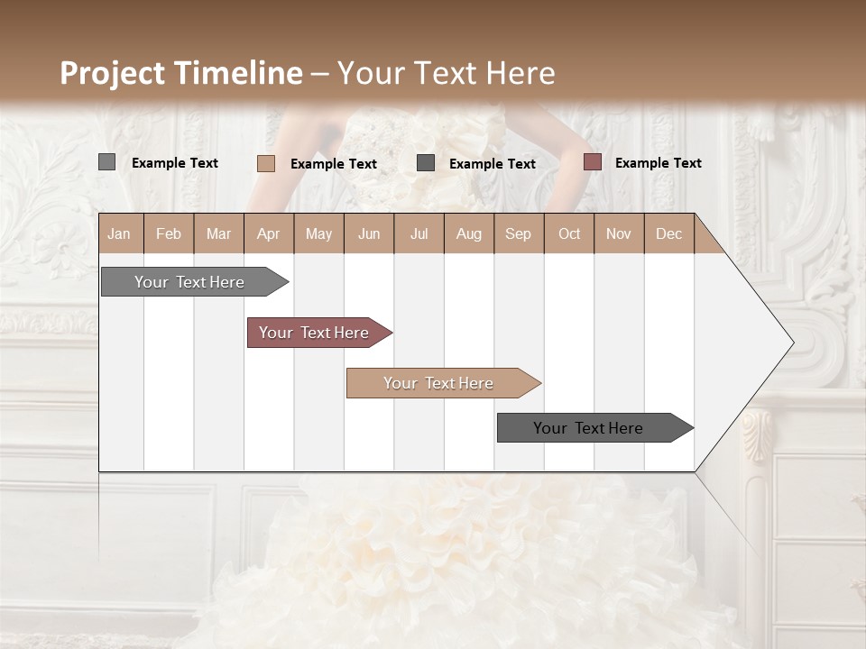 Boobs Emotion Pose PowerPoint Template