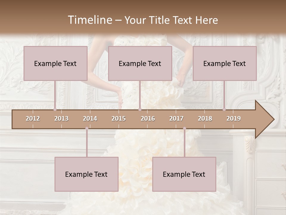 Boobs Emotion Pose PowerPoint Template