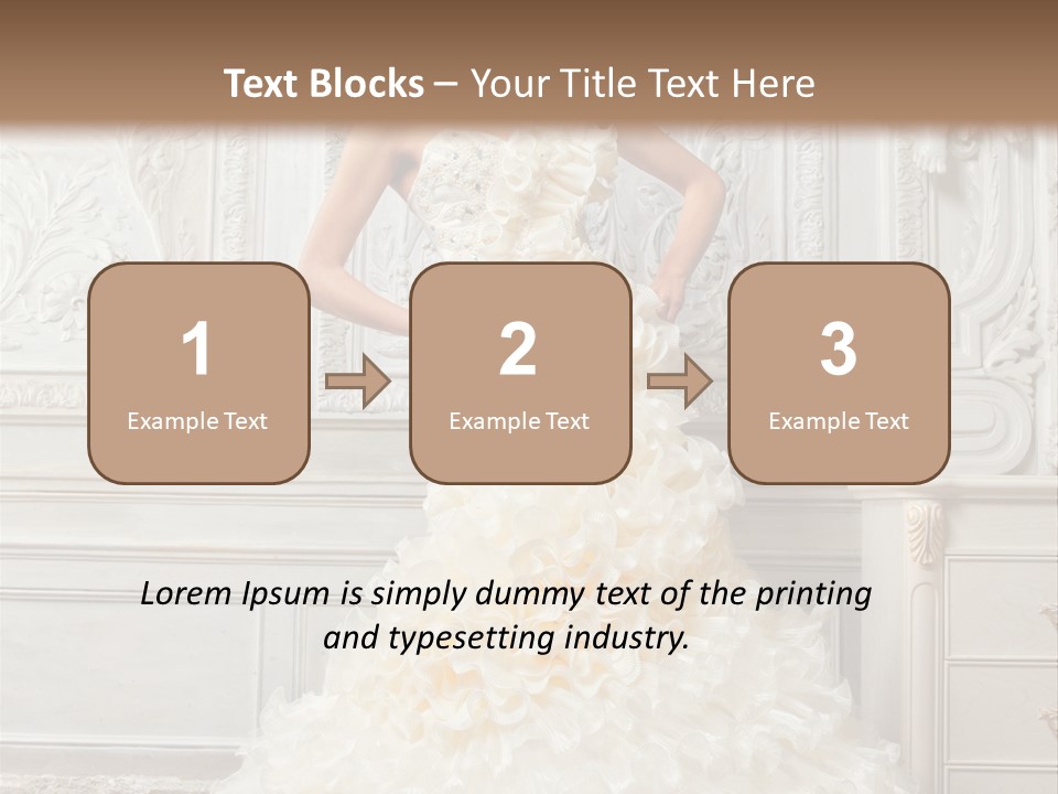 Boobs Emotion Pose PowerPoint Template