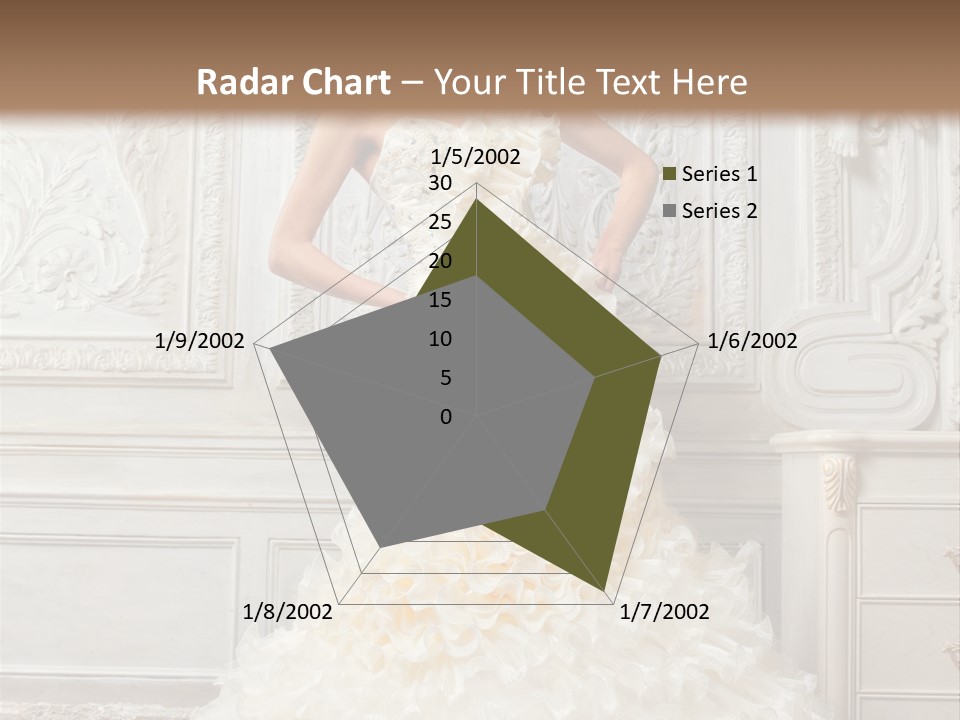 Boobs Emotion Pose PowerPoint Template