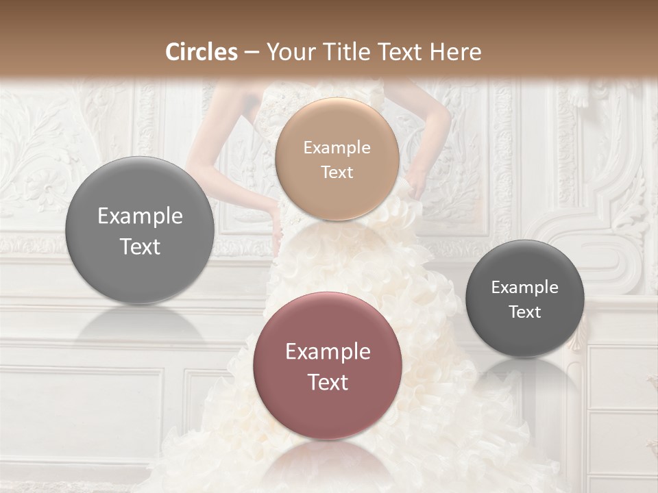 Boobs Emotion Pose PowerPoint Template