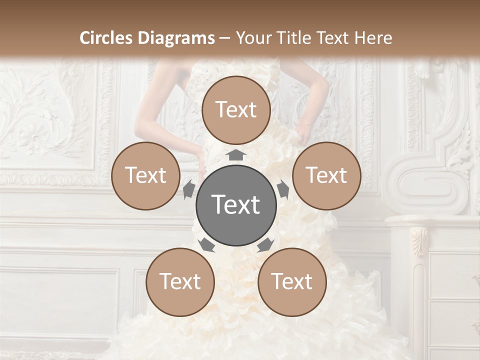 Boobs Emotion Pose PowerPoint Template