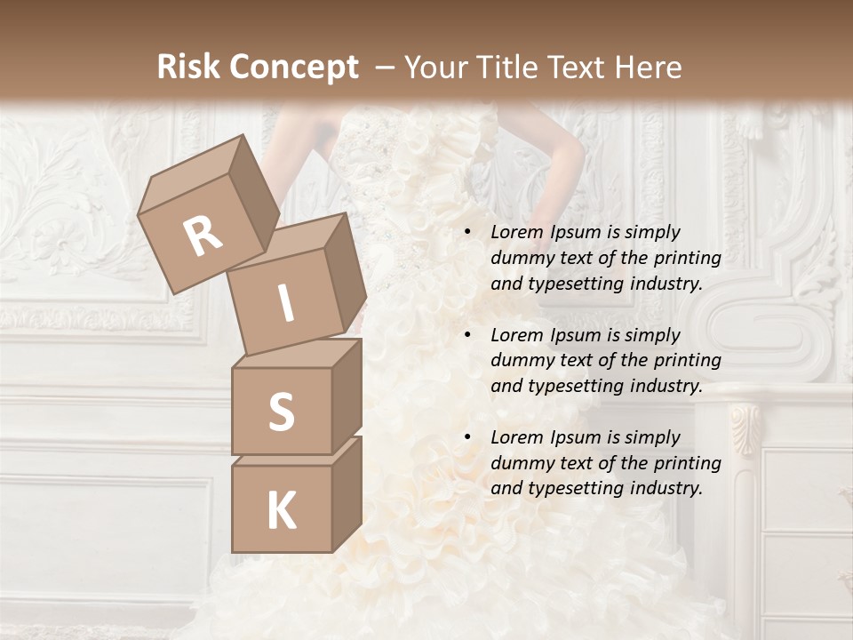 Boobs Emotion Pose PowerPoint Template