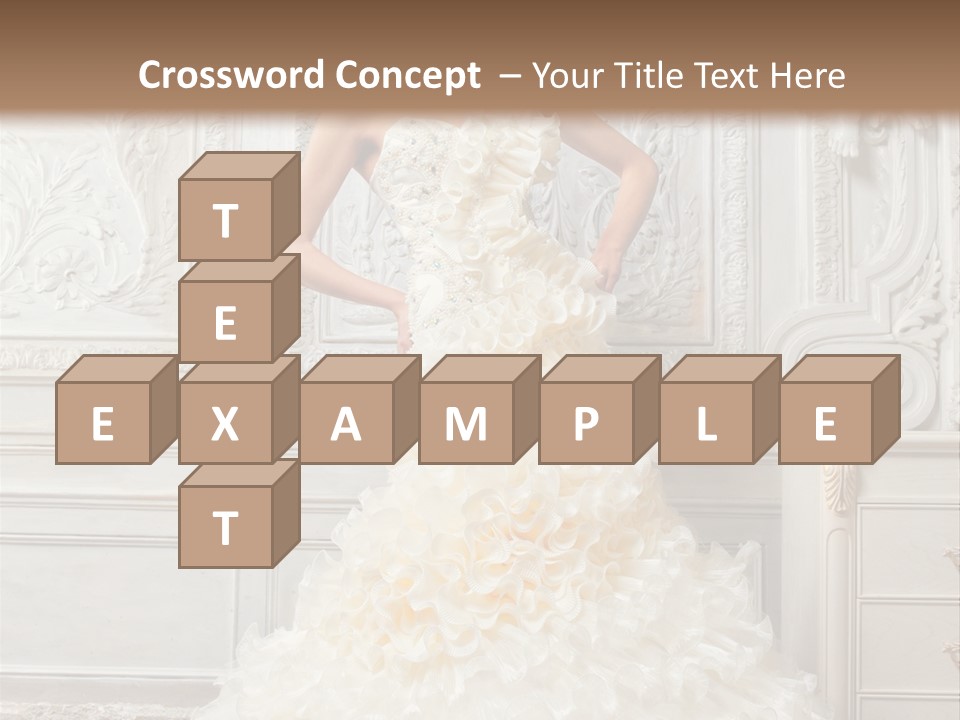 Boobs Emotion Pose PowerPoint Template