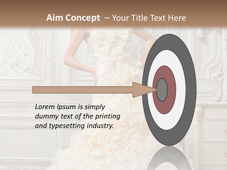 Boobs Emotion Pose PowerPoint Template