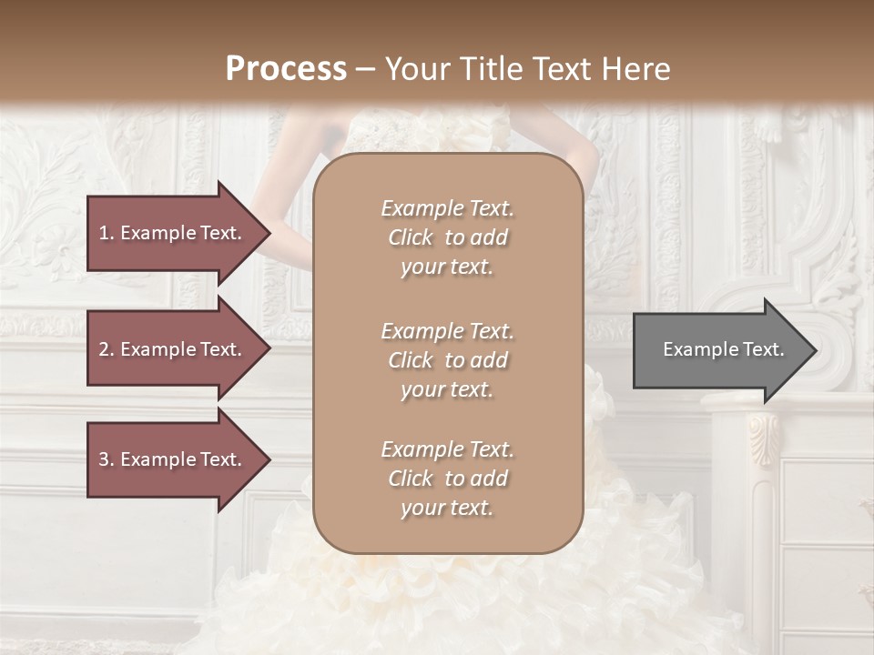 Boobs Emotion Pose PowerPoint Template