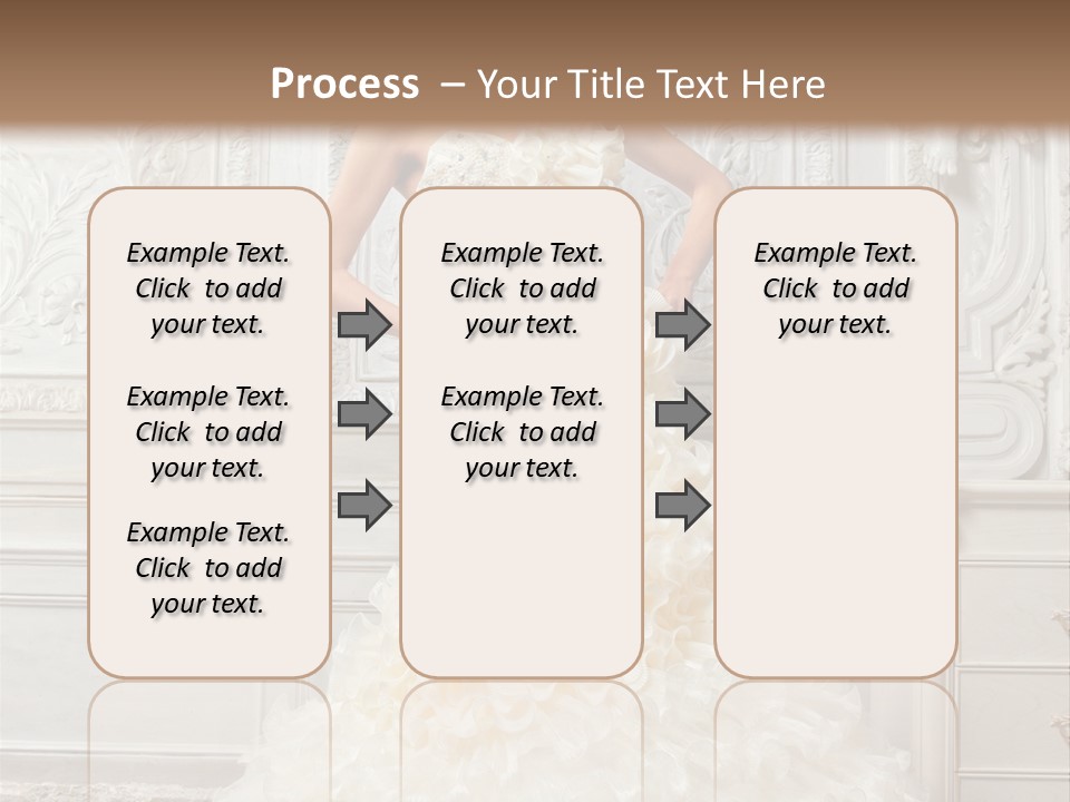 Boobs Emotion Pose PowerPoint Template
