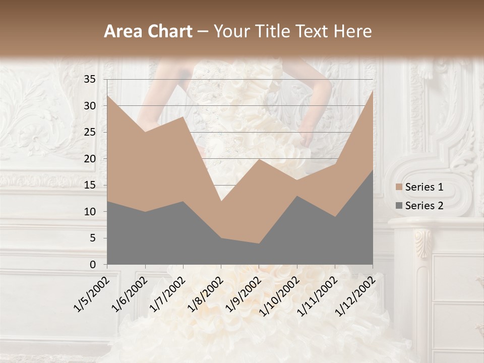 Boobs Emotion Pose PowerPoint Template