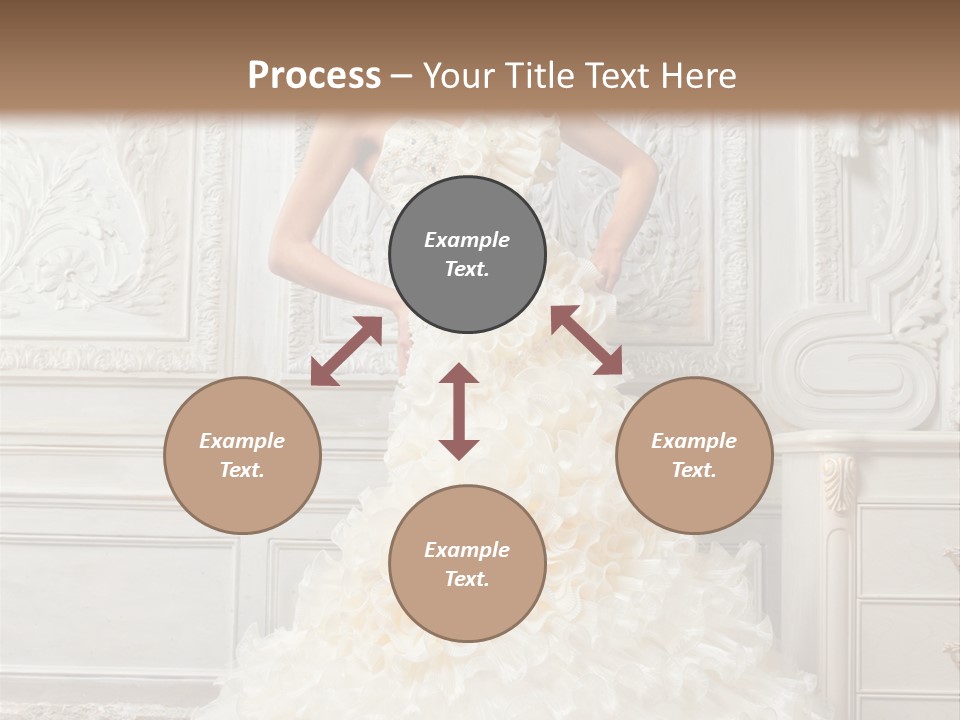 Boobs Emotion Pose PowerPoint Template