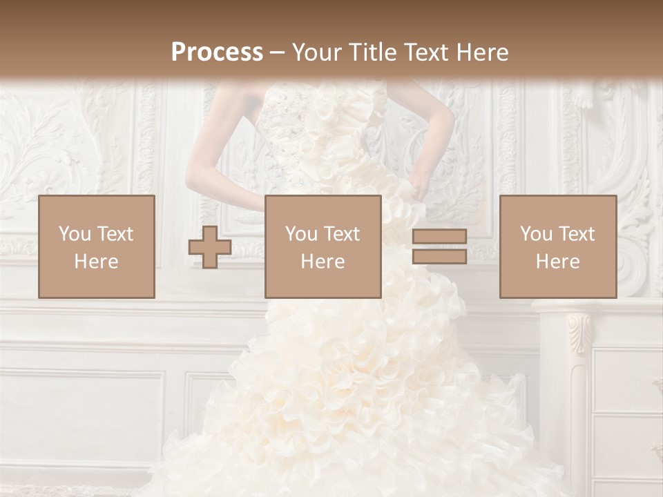 Boobs Emotion Pose PowerPoint Template