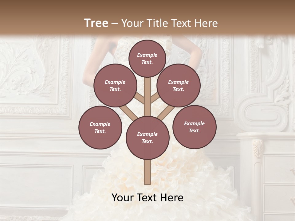 Boobs Emotion Pose PowerPoint Template