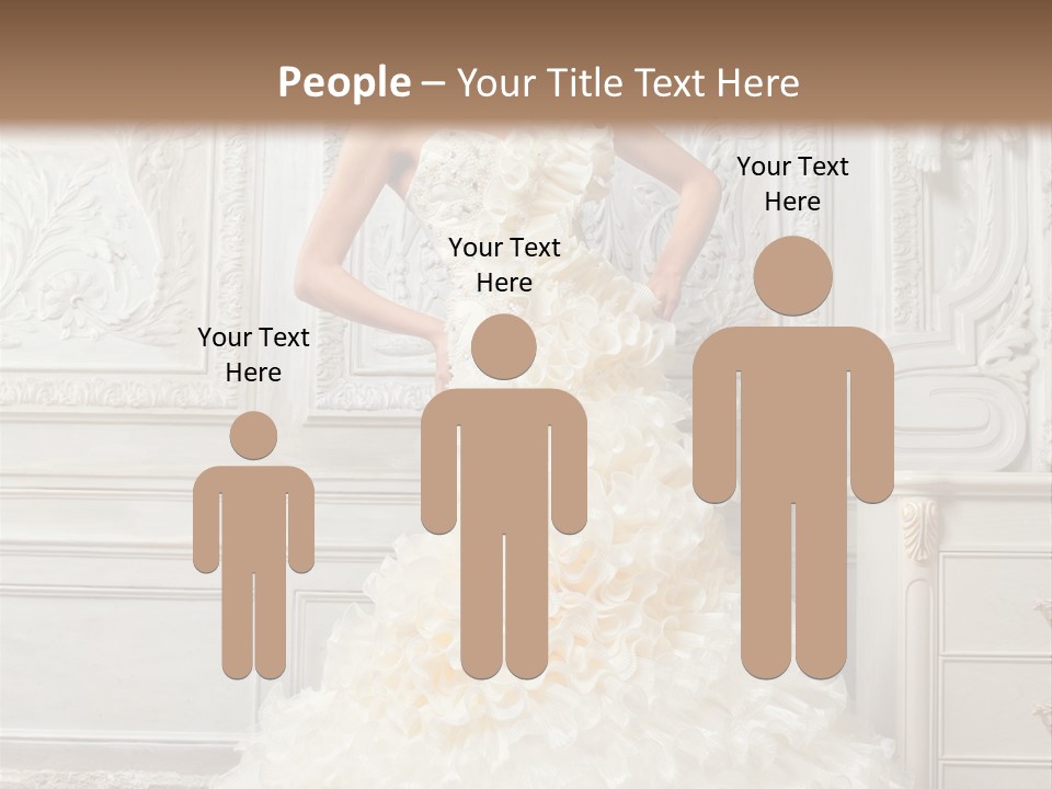 Boobs Emotion Pose PowerPoint Template