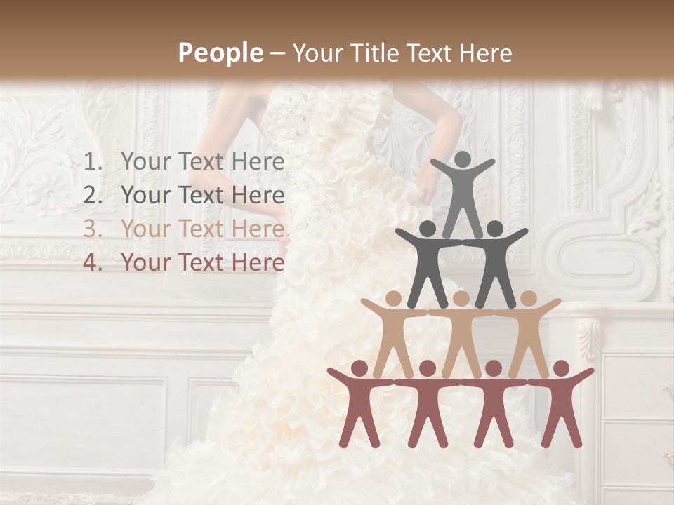 Boobs Emotion Pose PowerPoint Template