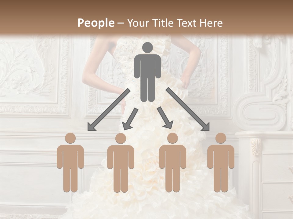 Boobs Emotion Pose PowerPoint Template