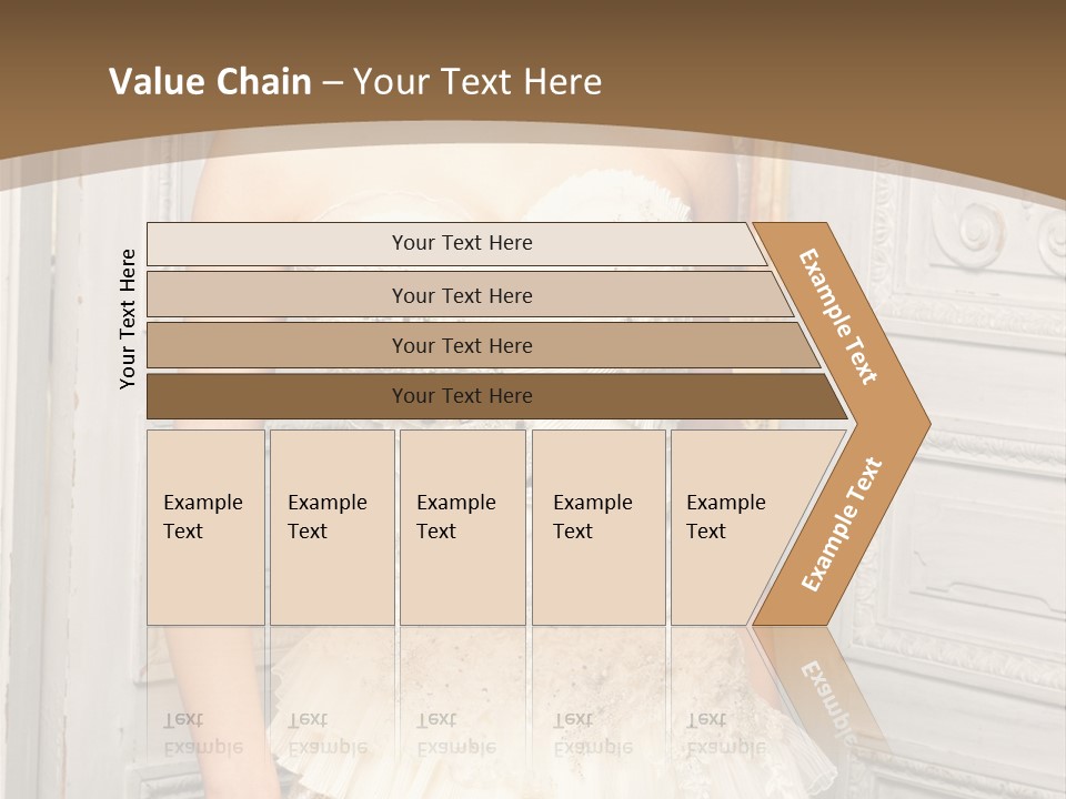 Women Pose Portrait PowerPoint Template