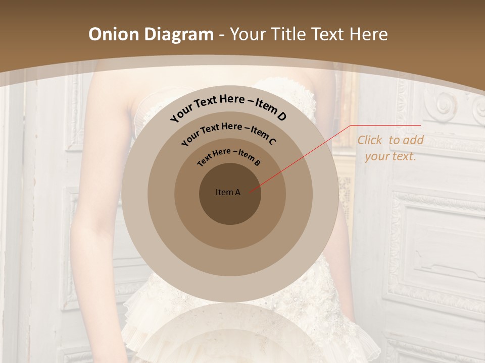 Women Pose Portrait PowerPoint Template