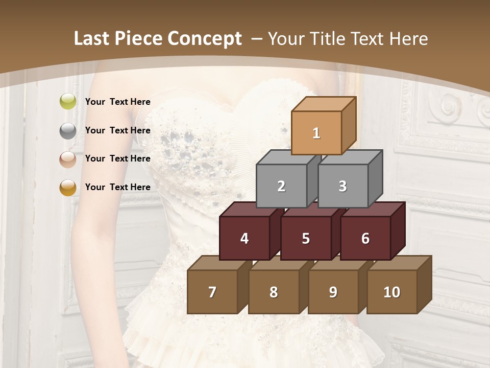 Women Pose Portrait PowerPoint Template