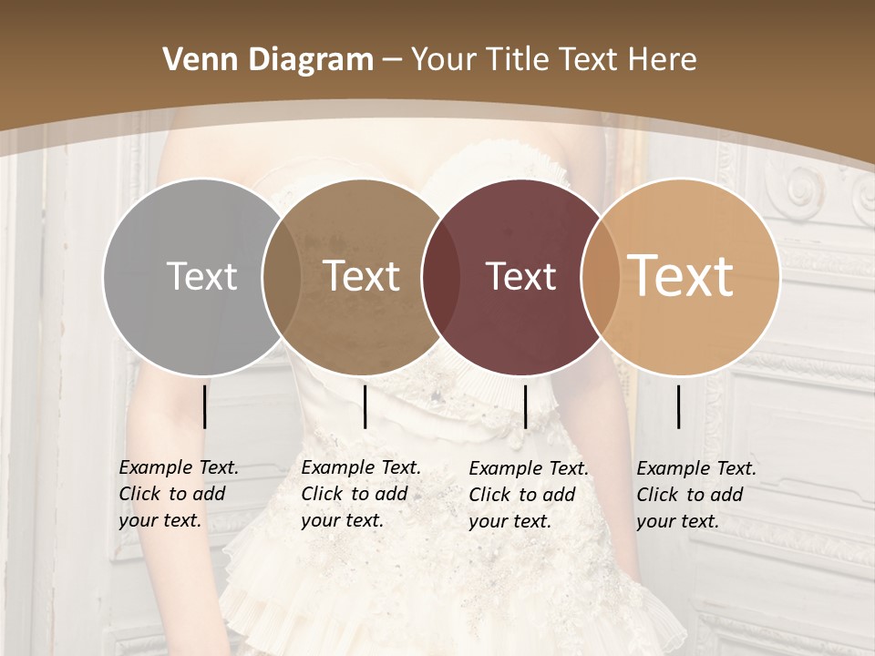 Women Pose Portrait PowerPoint Template