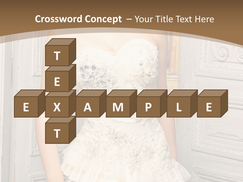 Women Pose Portrait PowerPoint Template