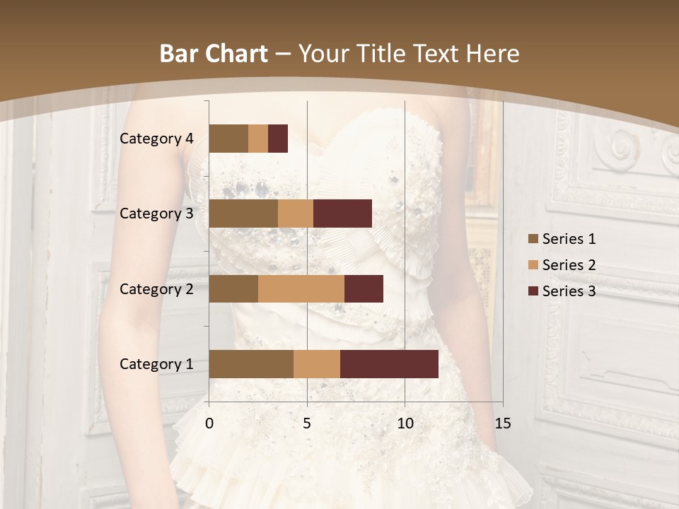 Women Pose Portrait PowerPoint Template