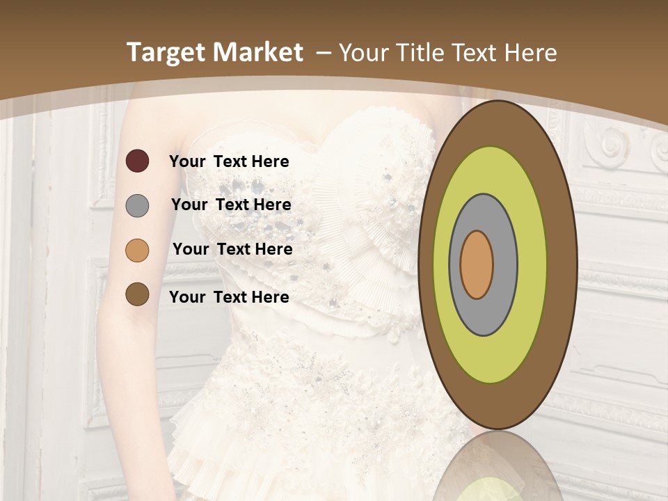 Women Pose Portrait PowerPoint Template