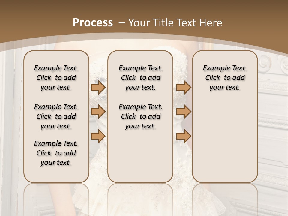 Women Pose Portrait PowerPoint Template