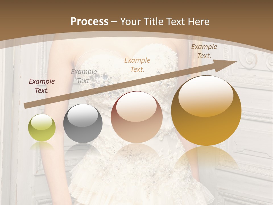 Women Pose Portrait PowerPoint Template