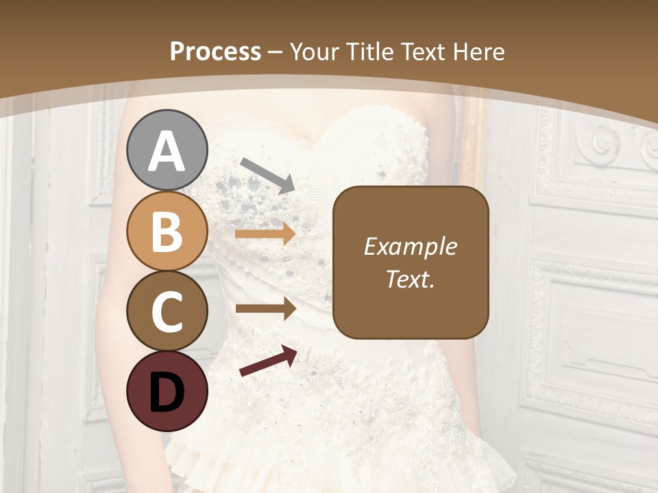 Women Pose Portrait PowerPoint Template