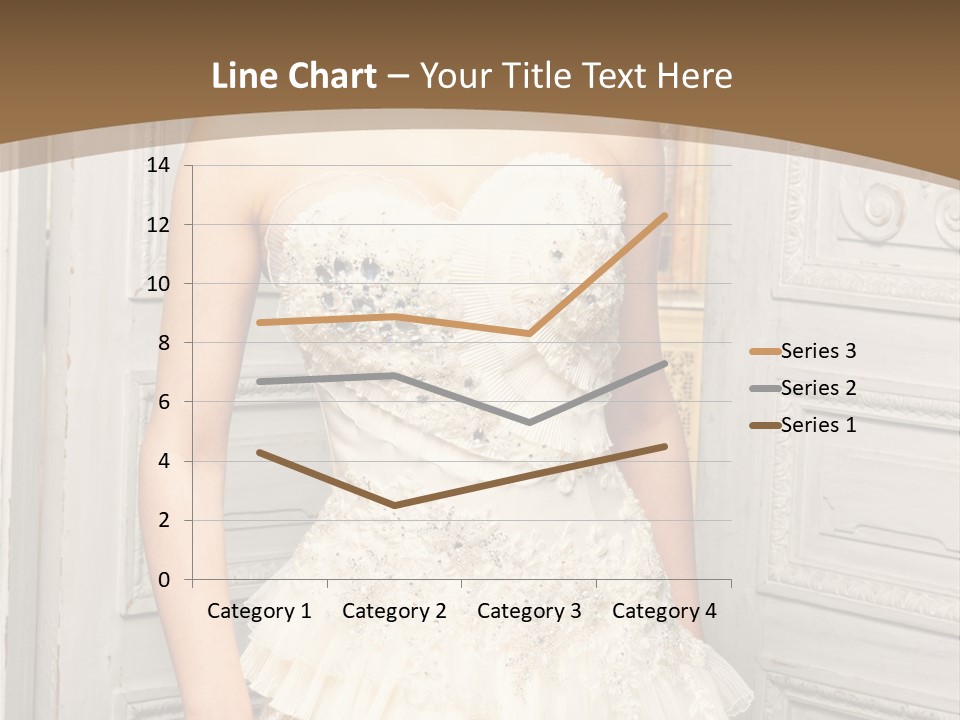 Women Pose Portrait PowerPoint Template