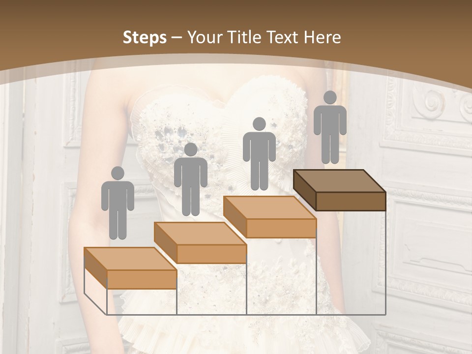 Women Pose Portrait PowerPoint Template