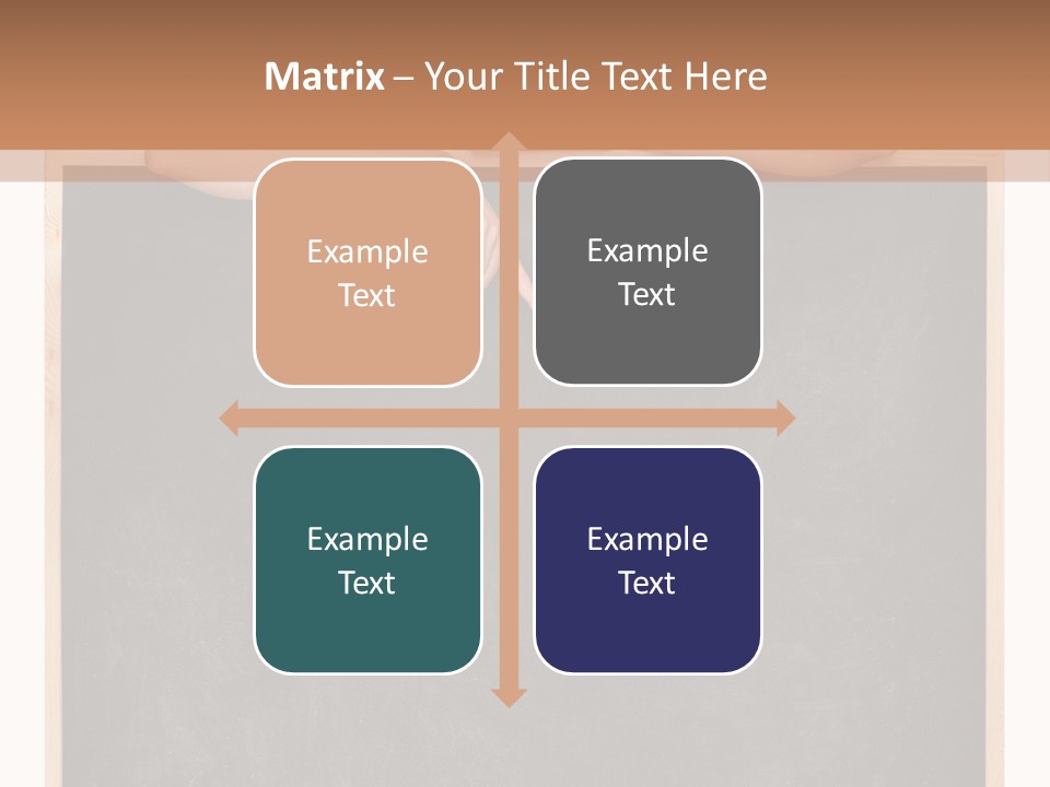 Indoors Young Message PowerPoint Template