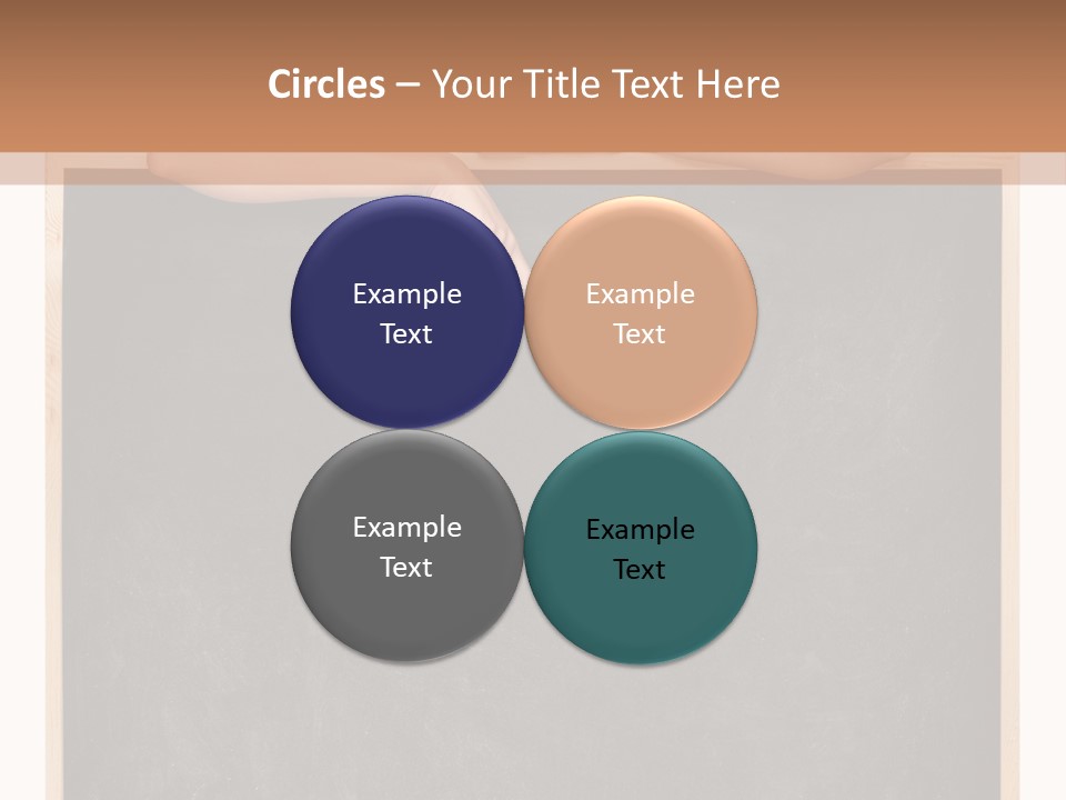 Indoors Young Message PowerPoint Template