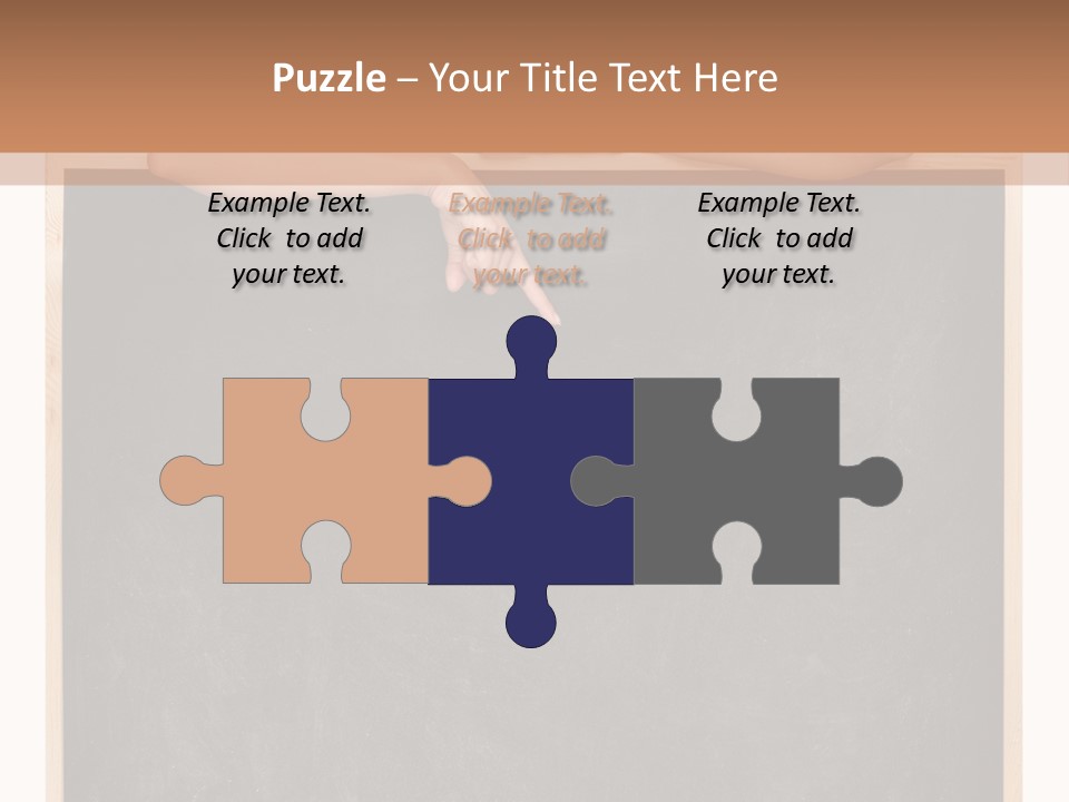 Indoors Young Message PowerPoint Template