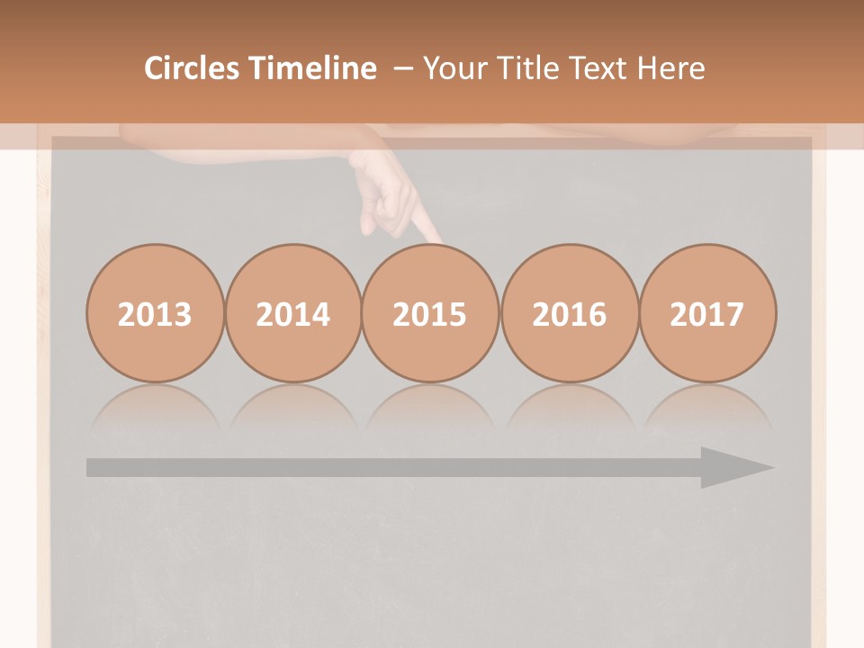 Indoors Young Message PowerPoint Template