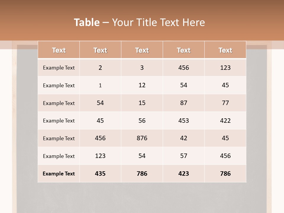 Indoors Young Message PowerPoint Template