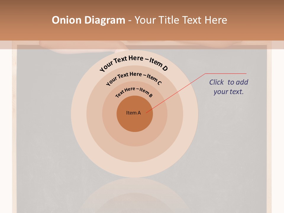 Indoors Young Message PowerPoint Template