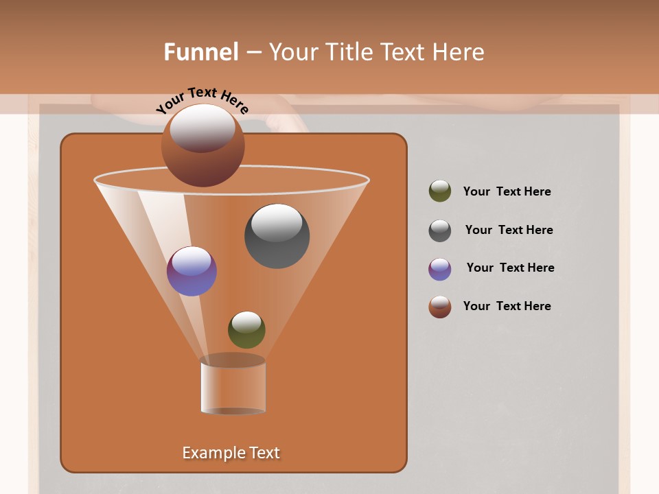 Indoors Young Message PowerPoint Template