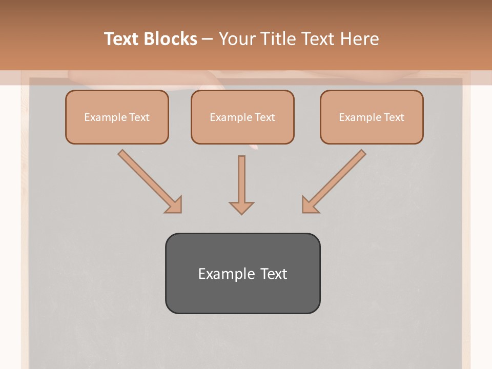 Indoors Young Message PowerPoint Template