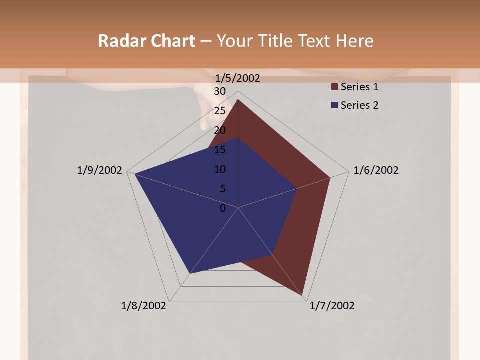 Indoors Young Message PowerPoint Template